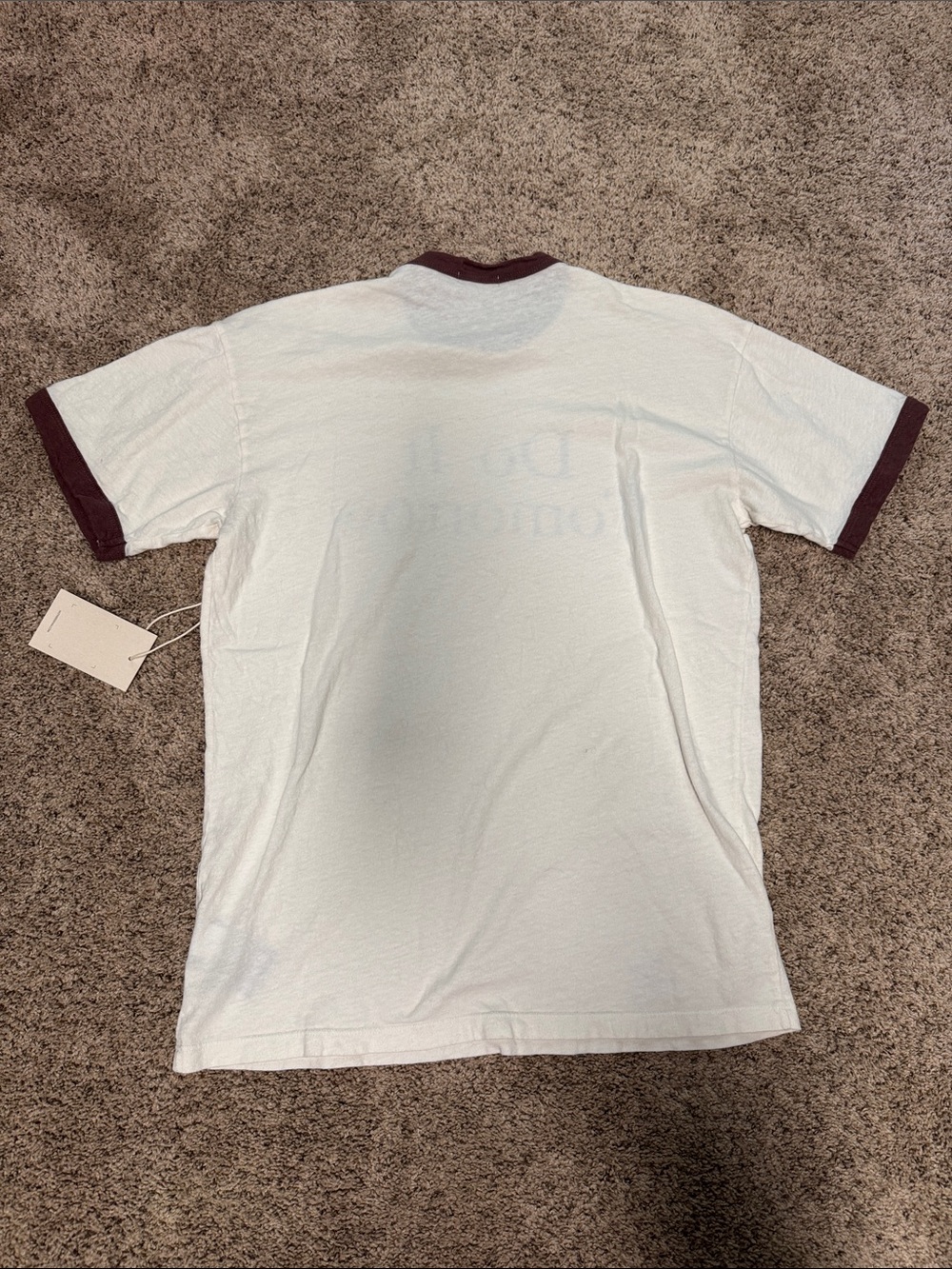 MOTHER Lowdown Ringer Tee Do It Tomorrow - Picture 5 of 5